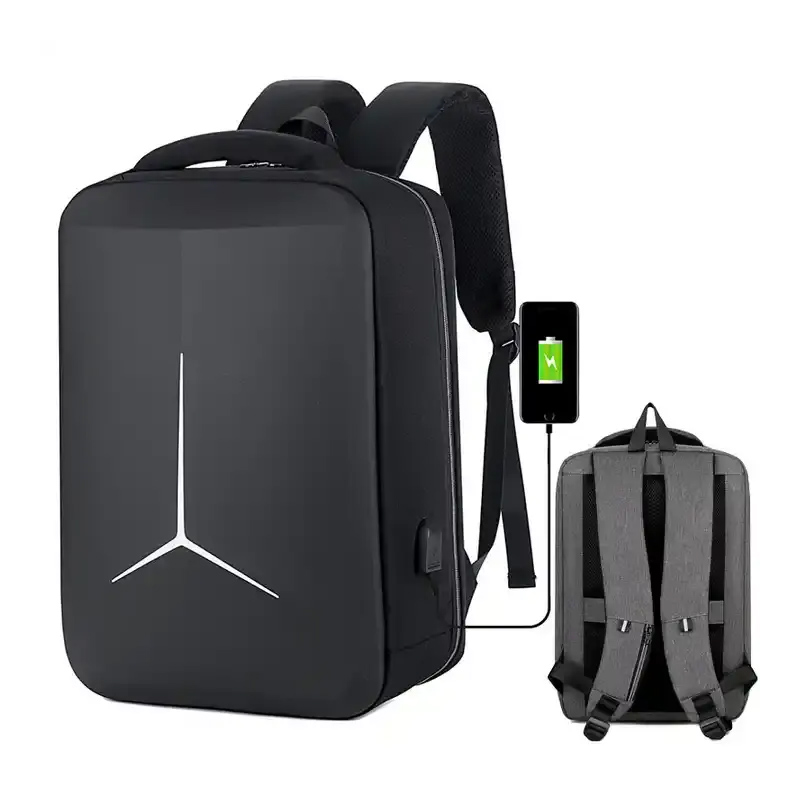 Laptop Backpack 15.6 - New Anti-theft USB Waterproof Hard Case