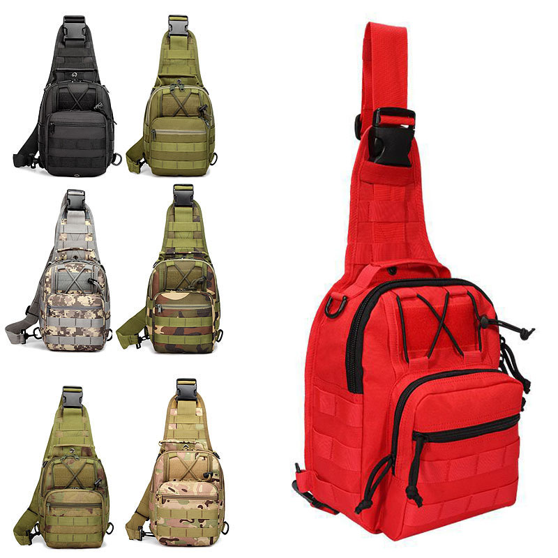 Hiking Backpack Waterproof - Versatile Tactical Chest Bag Men Outdoor