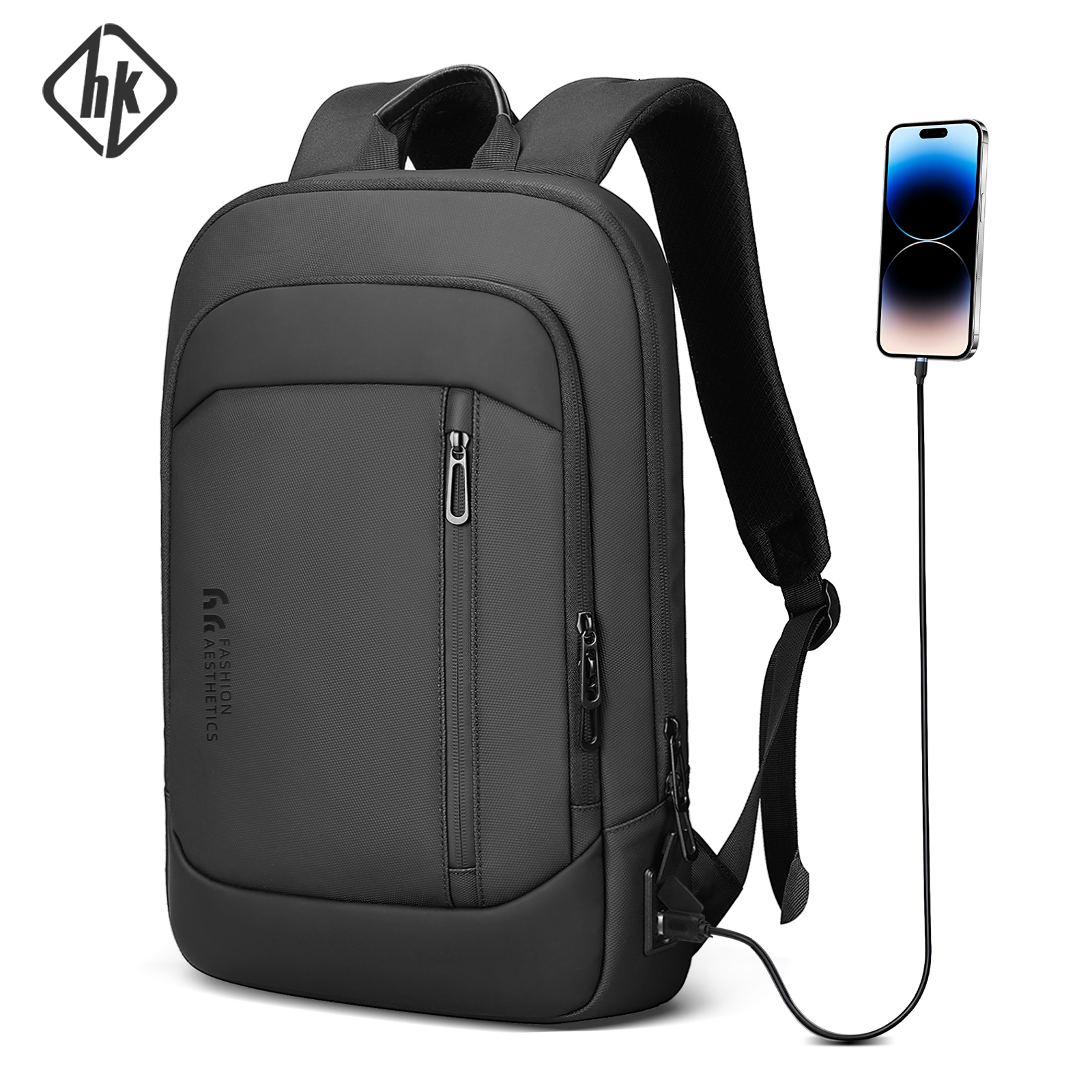 HK Lightweight Men's Business  - đánh giá và giá Laptop Backpack 15.6