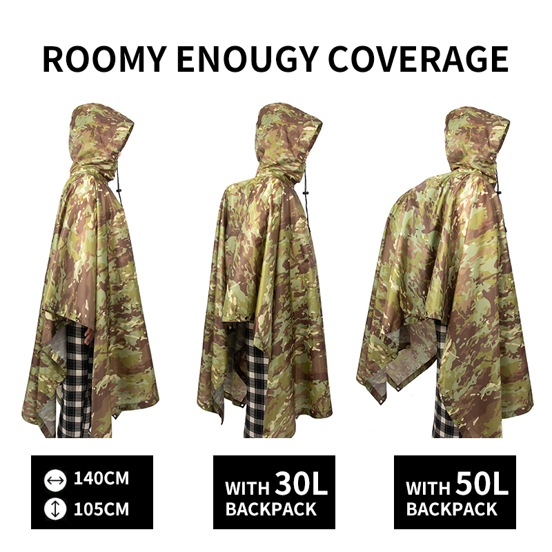 Lmpermeable Raincoats Women/Me - đánh giá và giá Rain Cover Backpack