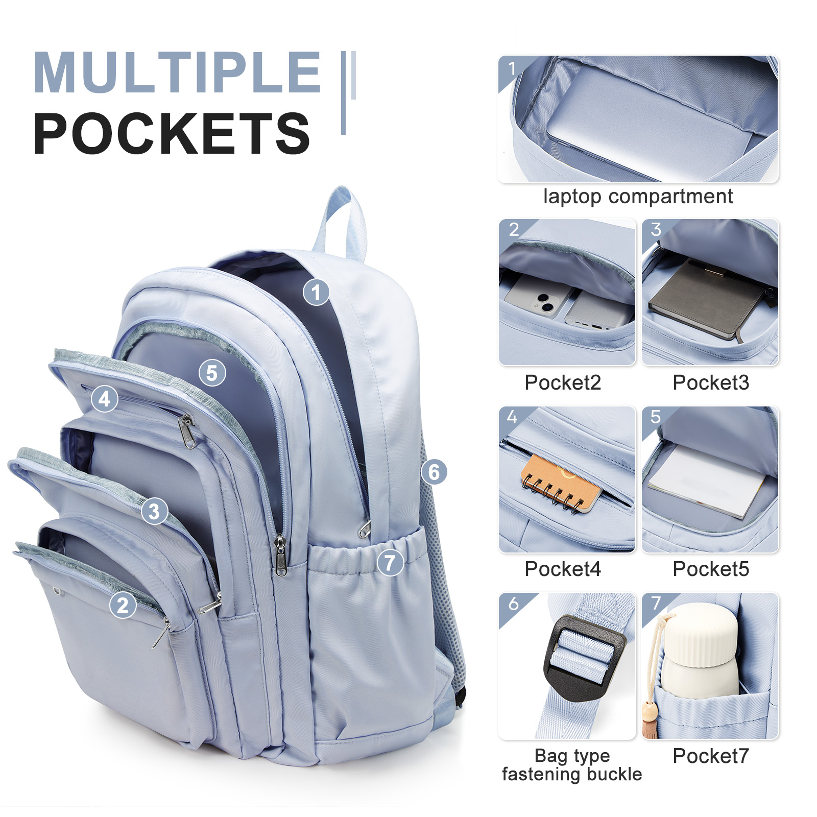 Casual Nylon Backpack, Backpac - đánh giá và giá Canvas Backpack Casual
