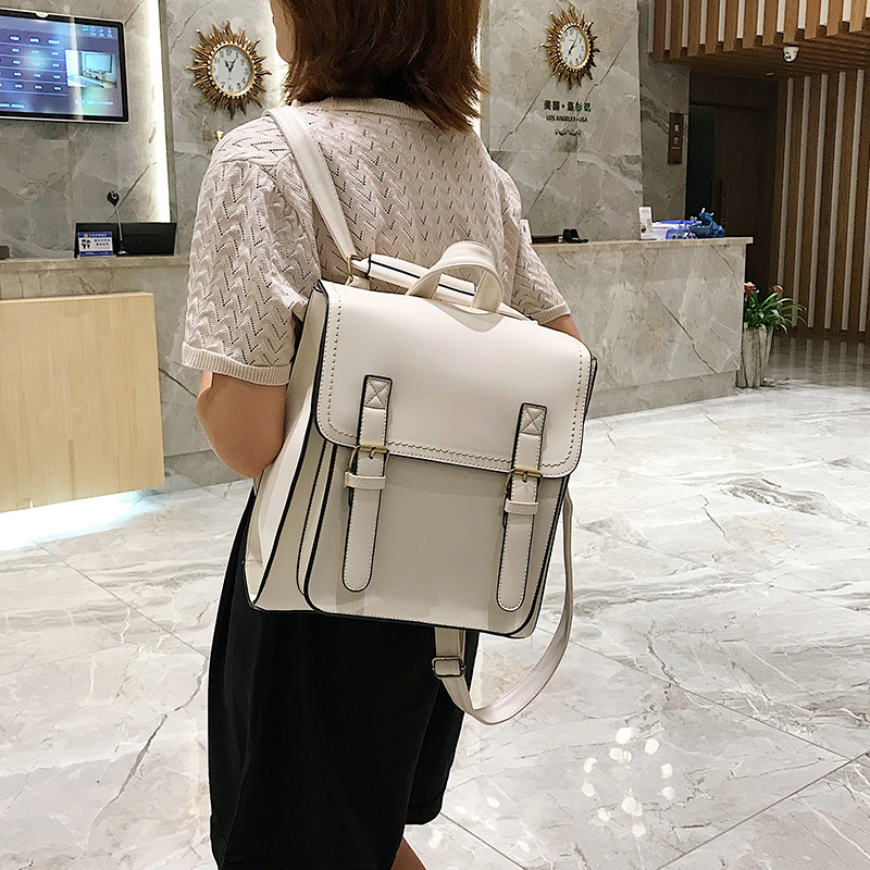 Vintage Backpack Female Pu Lea - đánh giá và giá Leather Backpack Vintage