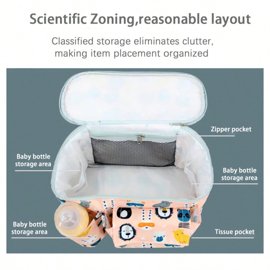 Stroller hanging bag, large mu - đánh giá và giá Backpack Insert Organizer