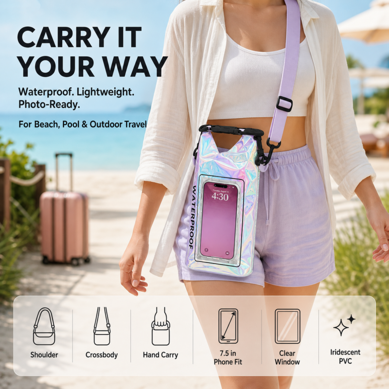 Iridescent Waterproof Bucket C - đánh giá và giá Hydration Pack Outdoor