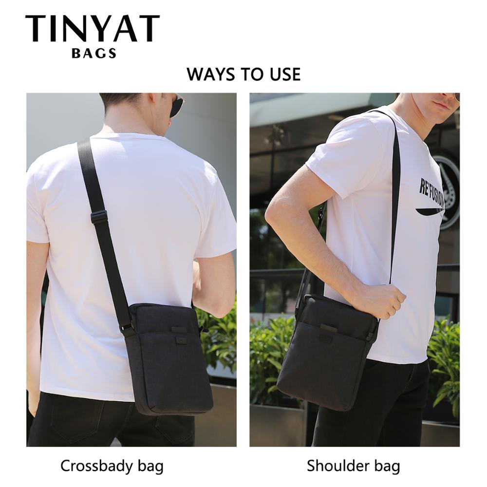 TINYAT Men's Bags Light Canvas - đánh giá và giá Canvas Backpack Casual