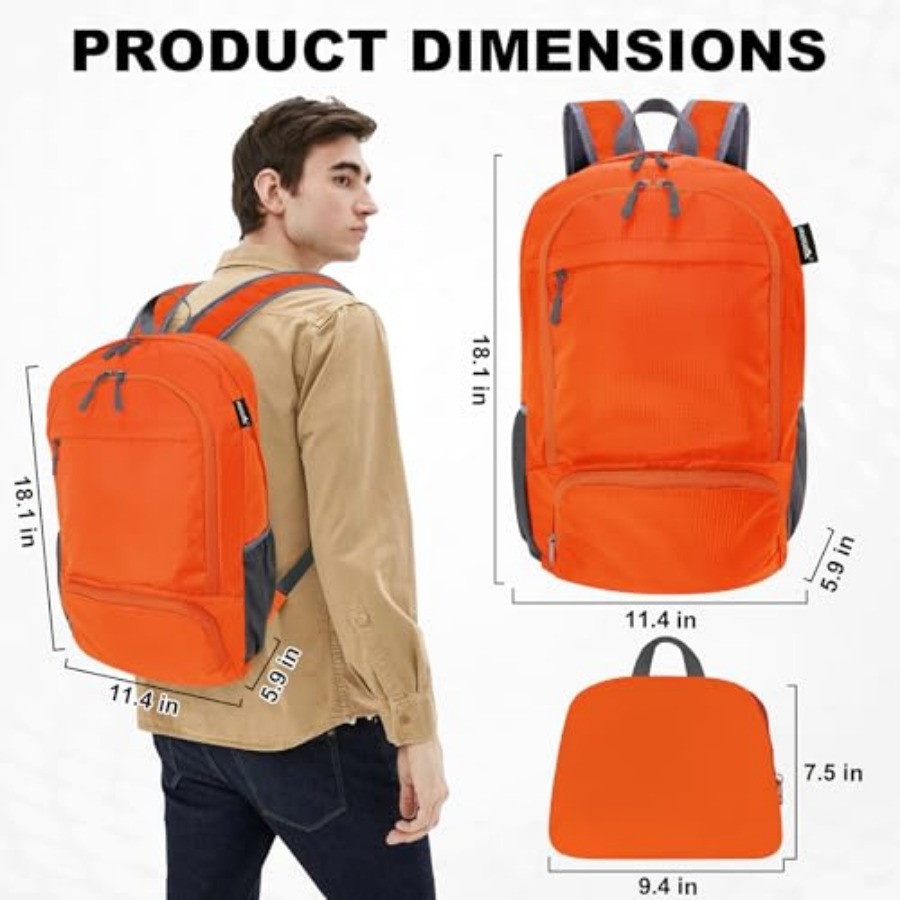 20L Lightweight Packable Hikin - đánh giá và giá Foldable Backpack Small
