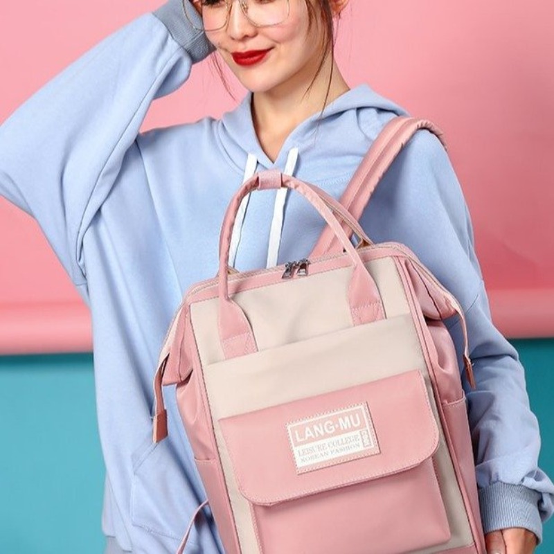 Vintage Leather Diaper Bag Lar - đánh giá và giá Backpack Diaper Bag